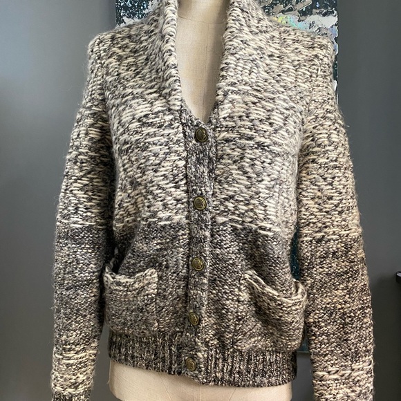 Wilfred free sized XS wool and alpaca blend sweater/ cardigan - Picture 5 of 8